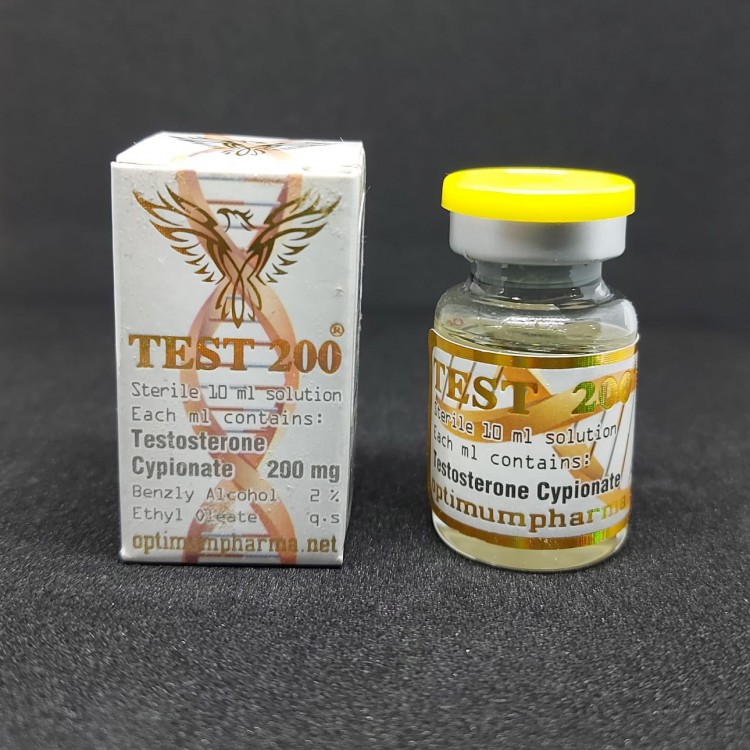 Optimum Pharma Testosterone Cypionate 200 Mg 10 Ml